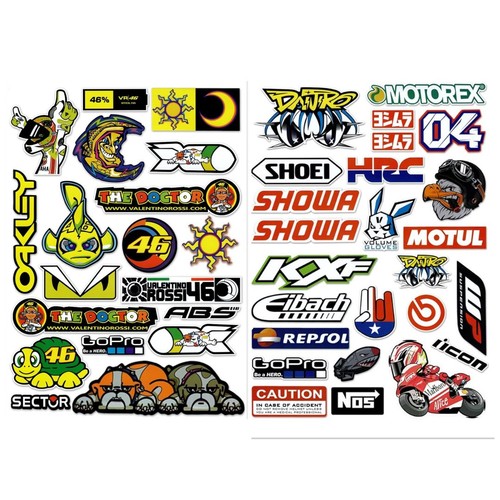 43x stickers sheets - 43x, a4