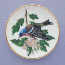 Franklin Porcelain 1981 Mini Plate - Songbirds of the World - Chaffinch