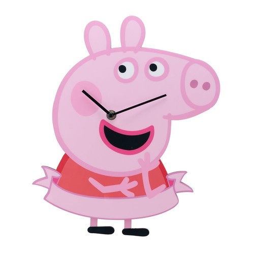 Peppa pig pendulum wall - pig,