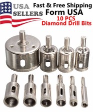 10pcs Diamond Hole Saw Drill