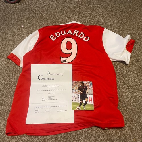 Arsenal eduardo shirt and - arsenal,
