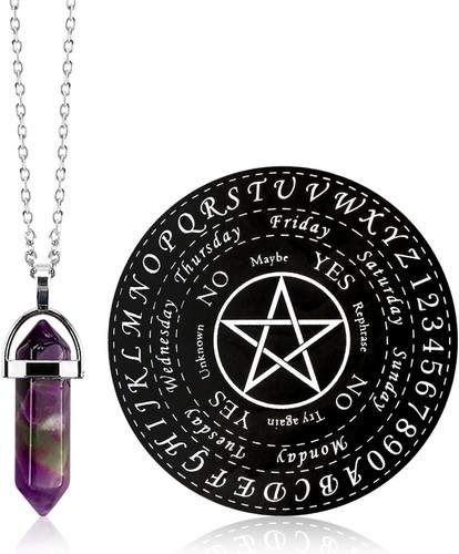 Pendulum board and crystal - pendulum,