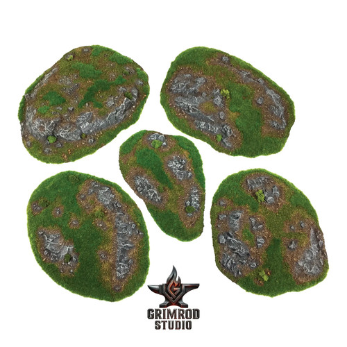Grass hills 28mm terrain - hills, for