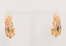 Cartier Trinity Earrings 0.9ct