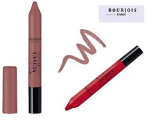 Bourjois Velvet The Pencil Stunning Matte Lipstick 2in1 Creamy-8H-Choose Shade