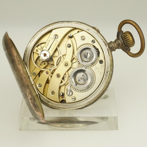 Rare antique silver pocket - antique,