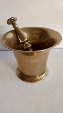 Brass Mortar & Pestle Vintage