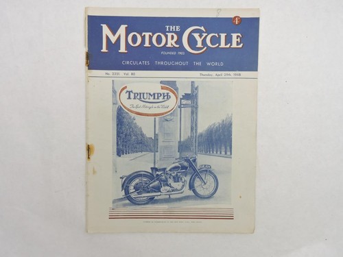 April 1948 the motorcycle - 1948,