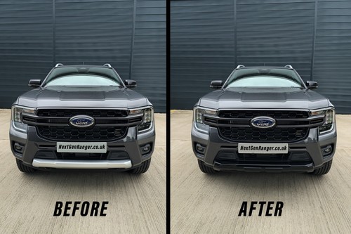 Front bumper cover ford - cover,