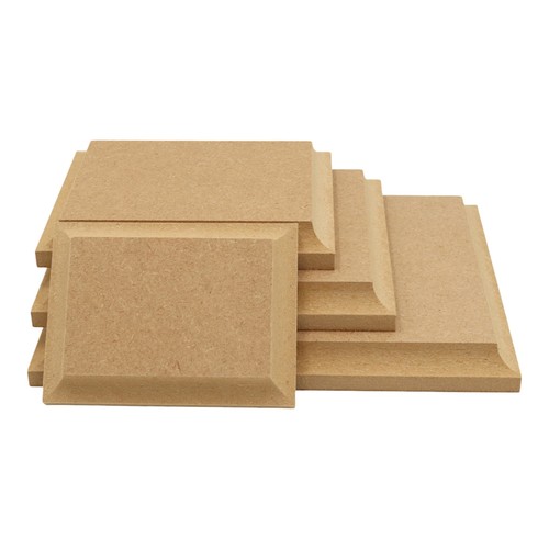 Wooden mdf rectangle plaque - mdf,