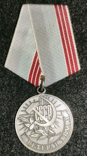 Soviet ussr medal veteran - ussr, of