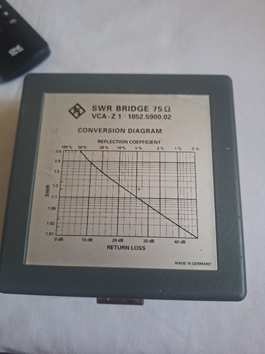 Vca rohde schwarz swr - rohde, &