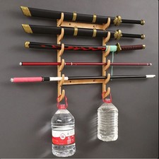 Wooden Horizontal Fishing Rod