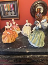 Lot Of Royal Doulton Miniature Ladies Figurines