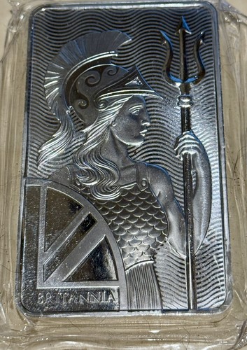 Britannia silver bar - britannia,
