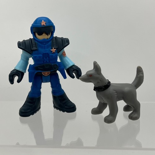 Imaginext city police officer - police,