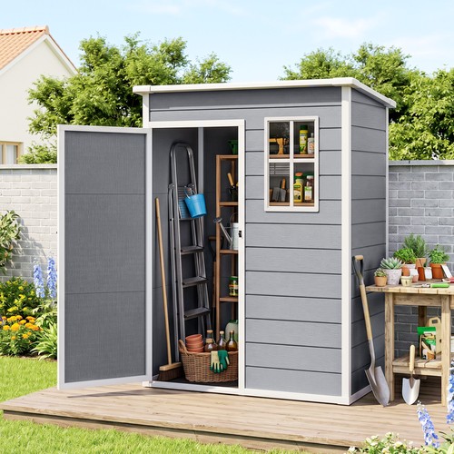 Outsunny outdoor storage shed - outsunny,