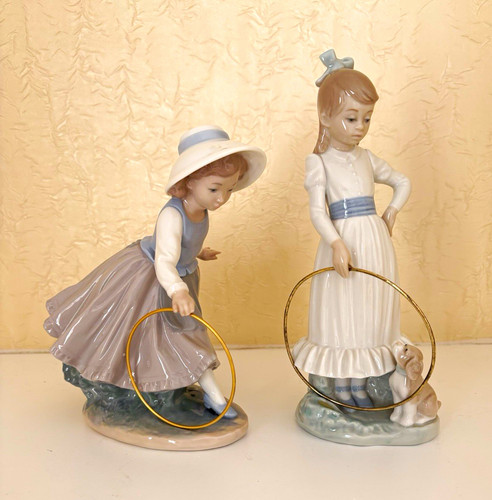 Nao lladró porcelain girl - lladró,