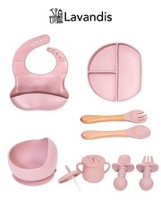 Silicone Baby Feeding Set 9PCS