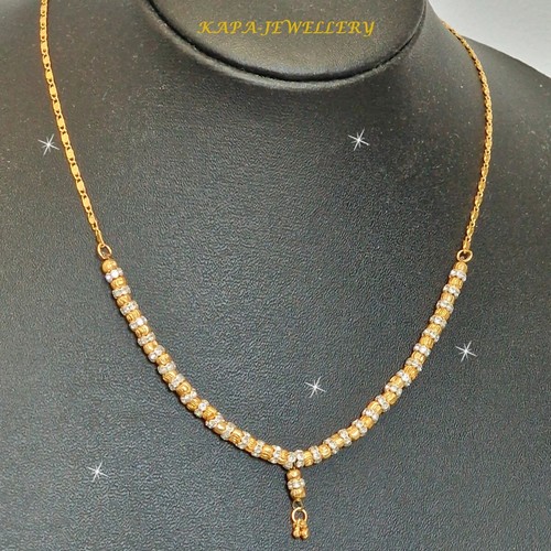 Indian gold mangalsutra - indian, choker