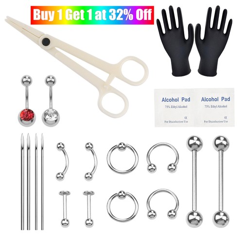 Body piercing kit - piercing,