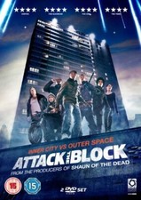 Attack the Block DVD (2011) Jodie Whittaker, Cornish (DIR) cert 15 2 discs