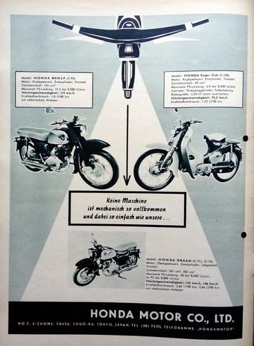 1959 honda super cub - 1959,