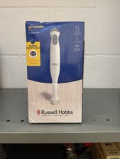 Russell Hobbs 27550 Hand Blender 2 Speed White Go Create 200W Mixer