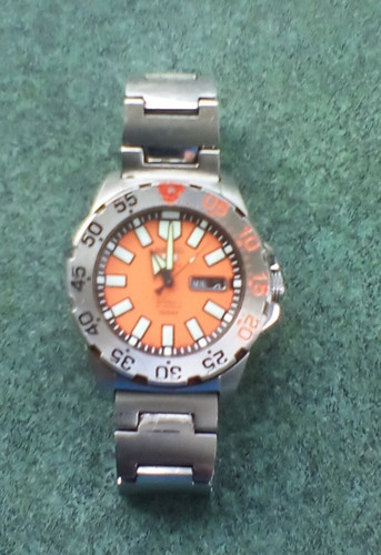 Seiko orange monster srp315 - monster,