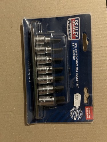 Sealey hex socket - set, 7pc