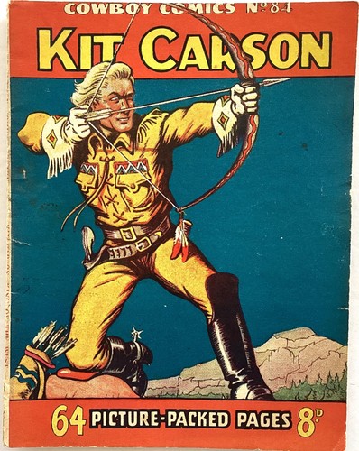 1953 kit carson - 1953., comic
