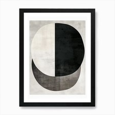 Uvs Nuur Basin Stone Park Bauhaus M Framed Wall Art Poster Canvas Print Picture