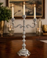 Vintage Style 3 Arm Silver