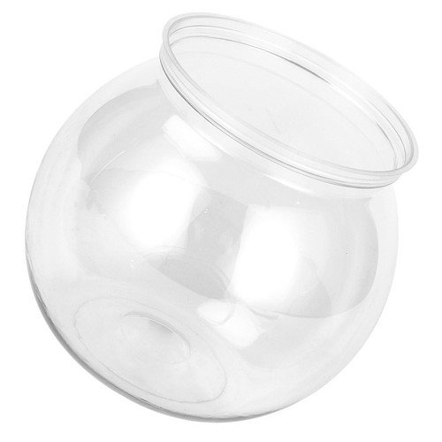 Creative small fish tank round - fish,