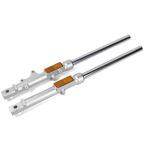 Complete front forks - left, and