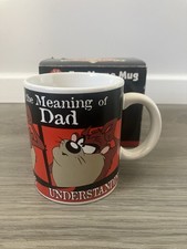WARNER BROS LOONEY TOONS TAZ 1998 MUG/CUP TAZMANIAN DEVIL - DAD MUG