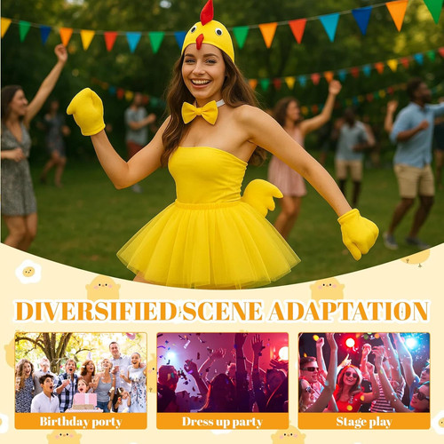 Pcs set chicken costume - set,