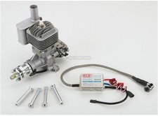 DLE30 30Cc Gas Engine 1600Rpm/Min For Rc Plane Aircraft And Muffler pv