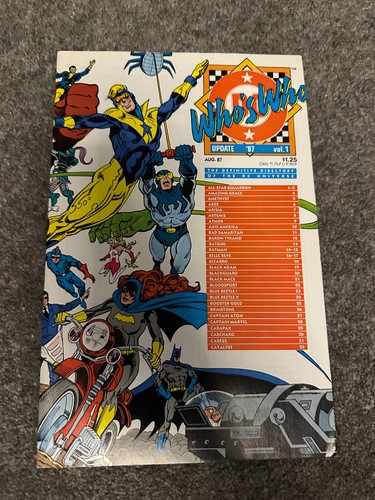 Who update 1 - dc, #1-5