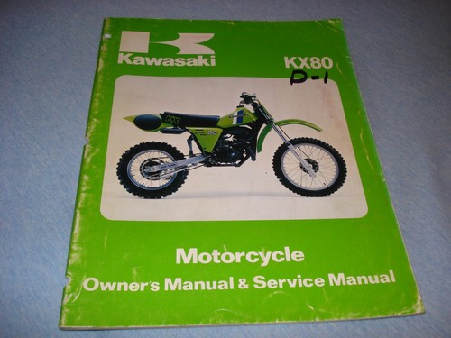 Kawasaki 1980 kx80 d1 - kawasaki,