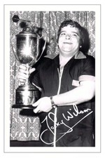 JOCKY WILSON Signed Autograph