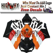 New Fairing Kit ABS Bodywork Cowling For Honda CBR1000RR 04-05 black red orange