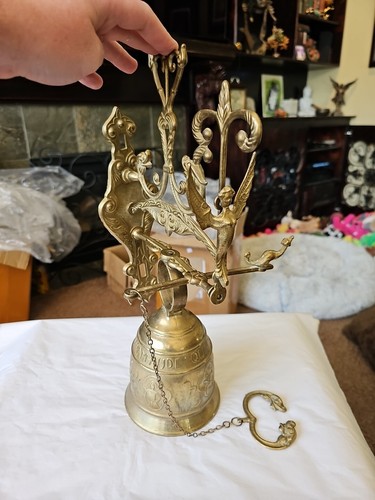 Vintage ornate large bronze - vintage, bronze/