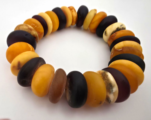 Natural baltic amber necklace - baltic,