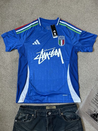 Blue italia football kit - blue,