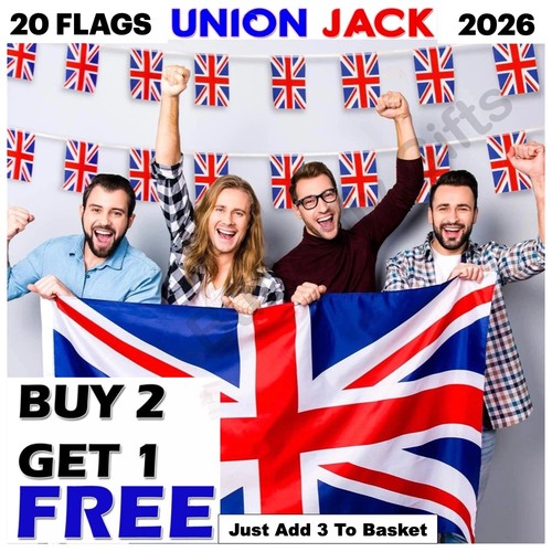 Union jack bunting 10m - jack,