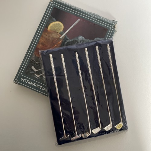 Vintage silver plated golf - silver,