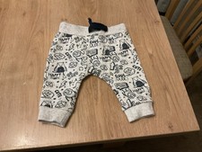Bundle 3 Pairs Jogging Bottoms To Suit 0-3 Months Baby Boy Asda, M&Co & Tesco