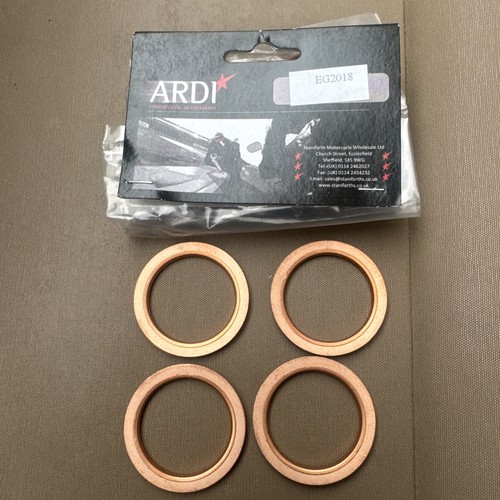 Copper exhaust gasket 42 - copper,