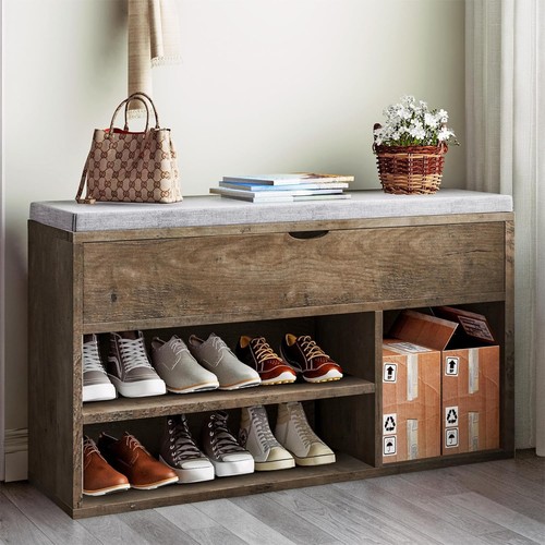 Shoe storage bench with - storage,